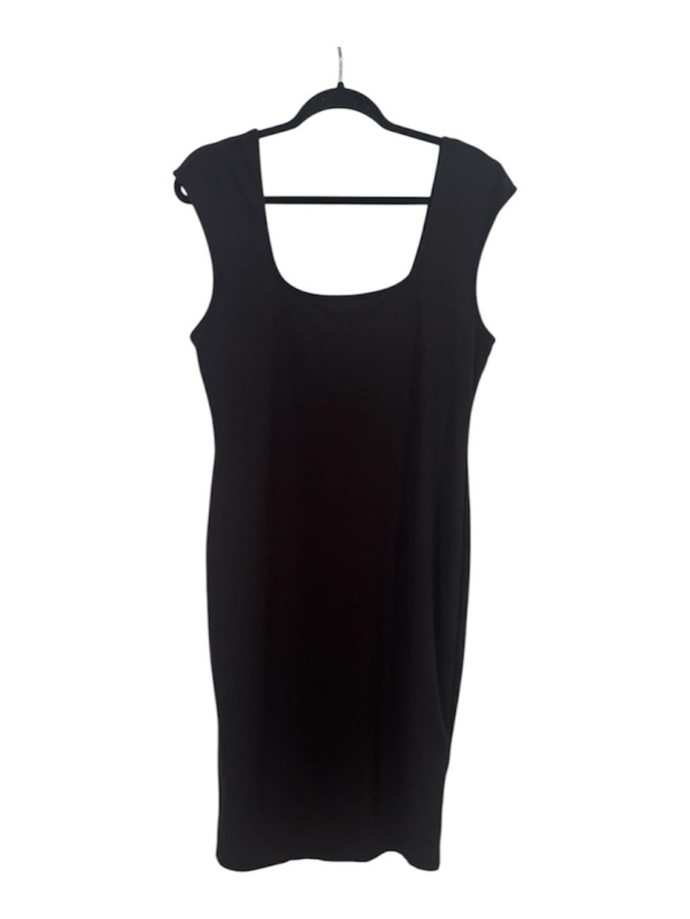 Classic Black Cap-Sleeve Sheath Dress - Goth sexy